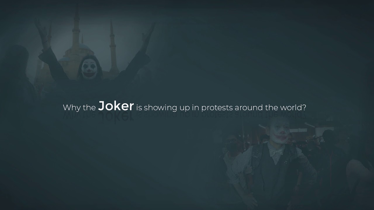 Why the Joker is showing up in protests around the world?