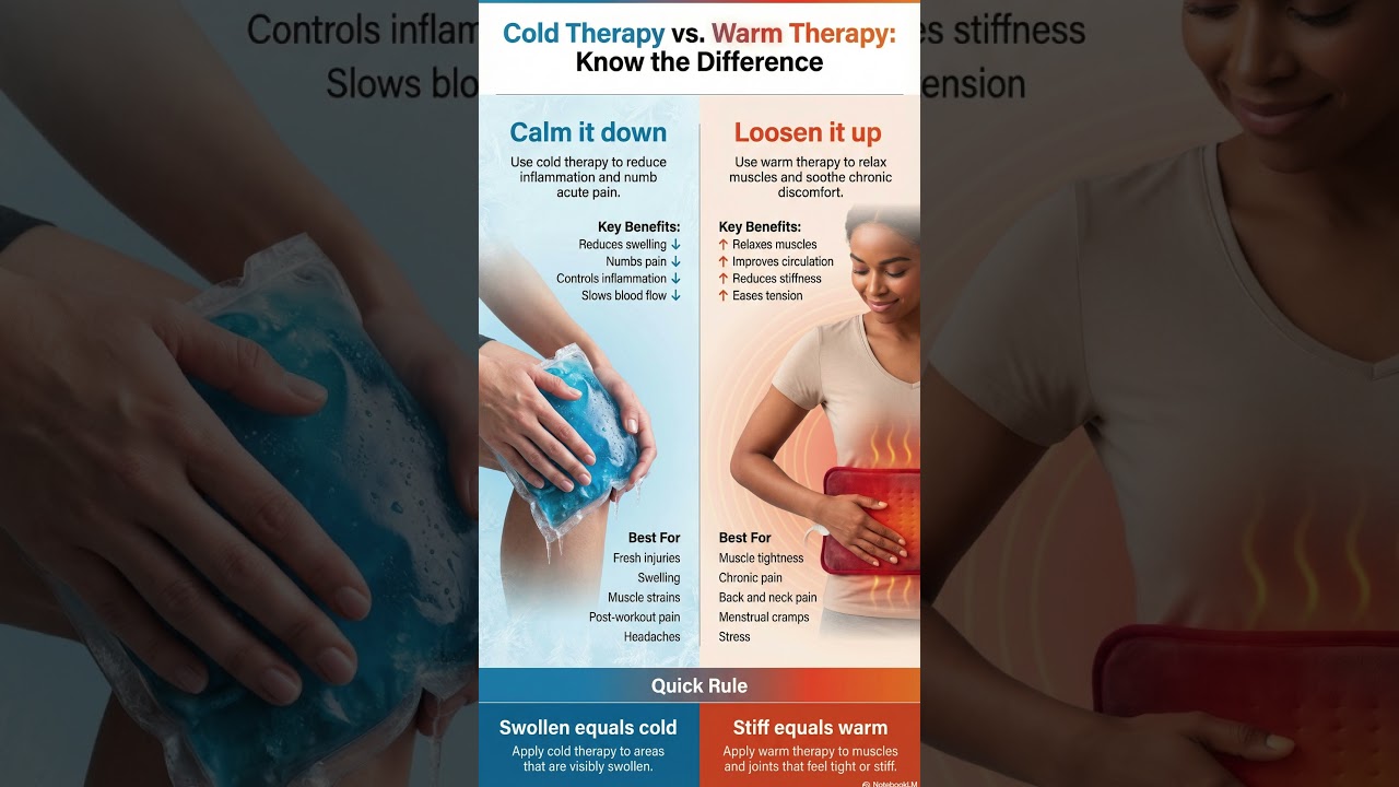 COLD vs WARM Therapy Explained!
