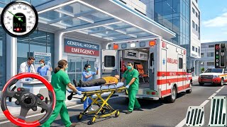 Best Ambulance City Rescue Simulator 3D Game - 911 US Emergency Driving 3D Game Android Gameplay screenshot 4