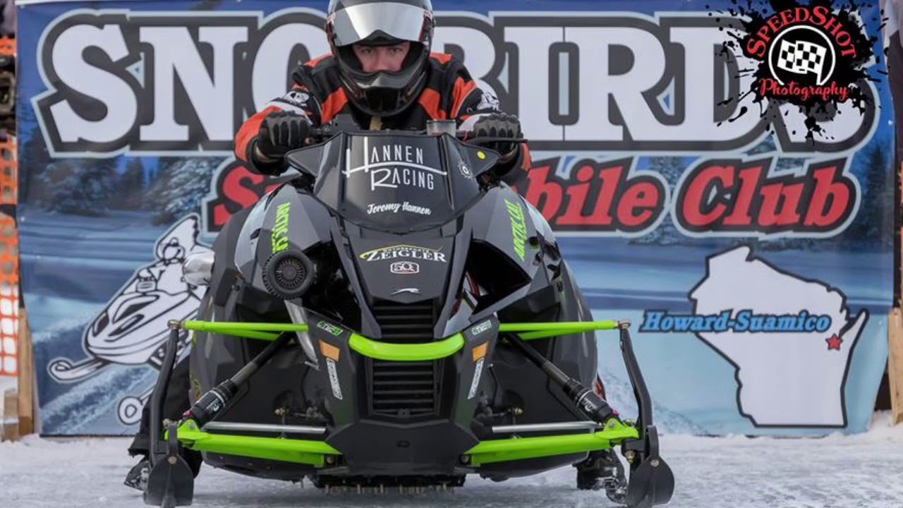 Battle Of The Bay Snowmobile Drag Racing
