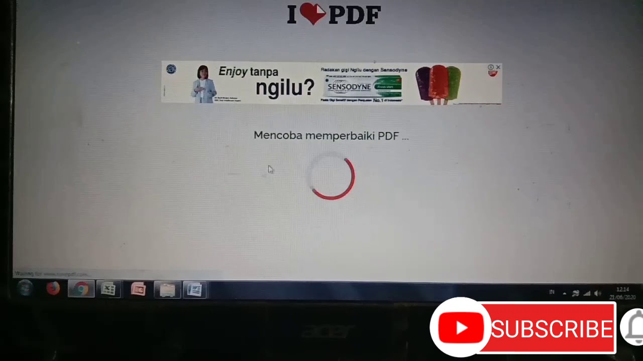 Cara cepat Perbaiki PDF Eror, Reafir PDF BAP EMIS ONLINE - YouTube