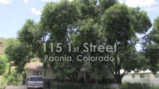 115 1st Street, Paonia, Colorado