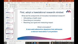 Innovation Fund workshop: tips for a successful grant application