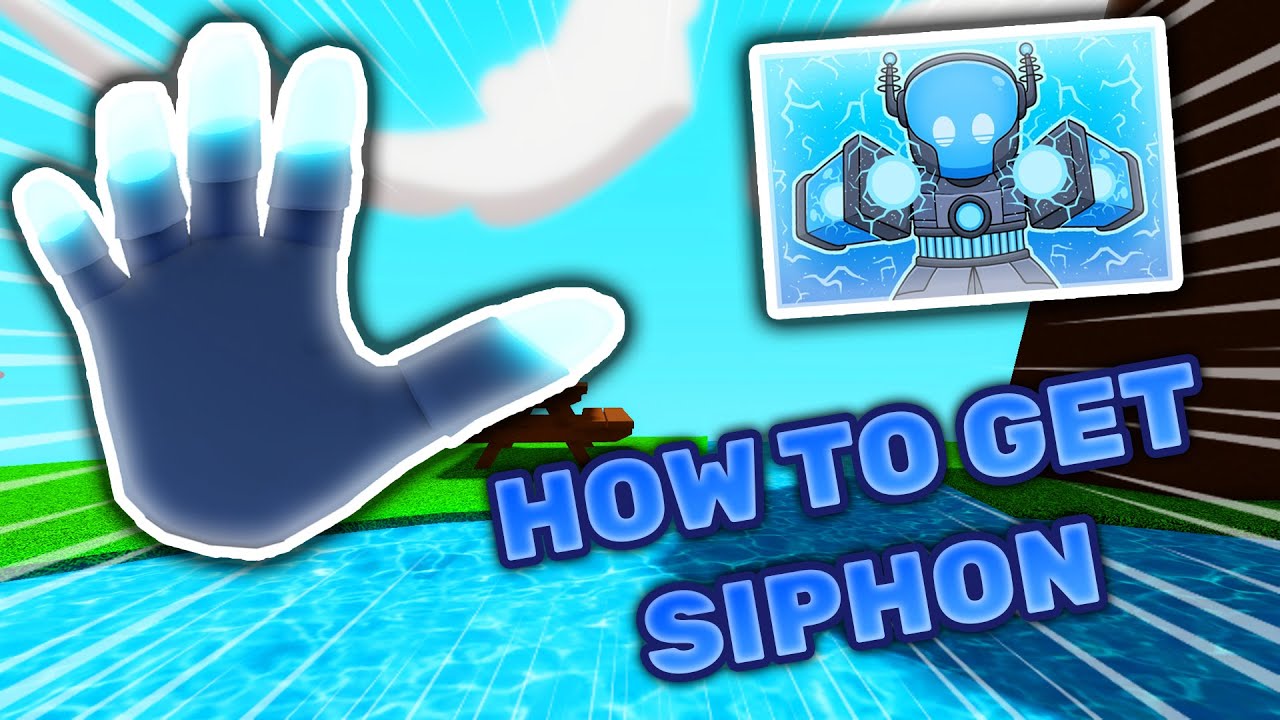 How to get the NEW SIPHON GLOVE in SLAP BATTLES! | Roblox