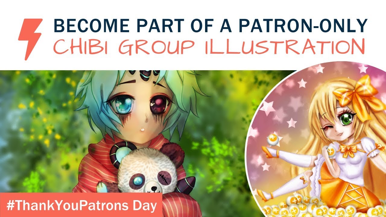 YOUR OC IN A CHIBI GROUP ILLUSTRATION?!  | 