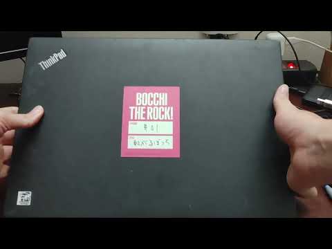 I asked r/ThinkPad subreddit how I should put a sticker on my T480 lid