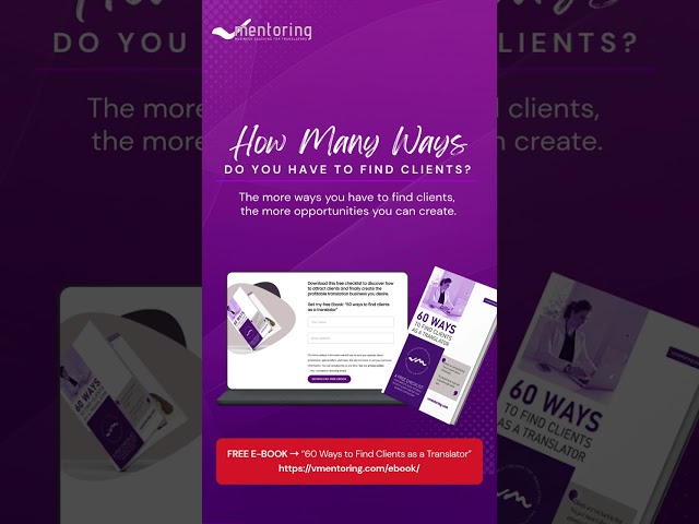 Successful translation businesses rarely rely on a single source of clients.

They explore multiple