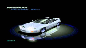 Need For Speed High Stakes (PS1) - Car Showcase: Pontiac Firebird T/A