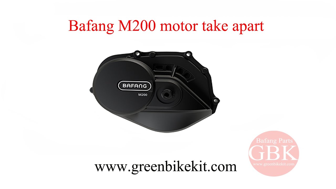 bafang m200 motor take apart