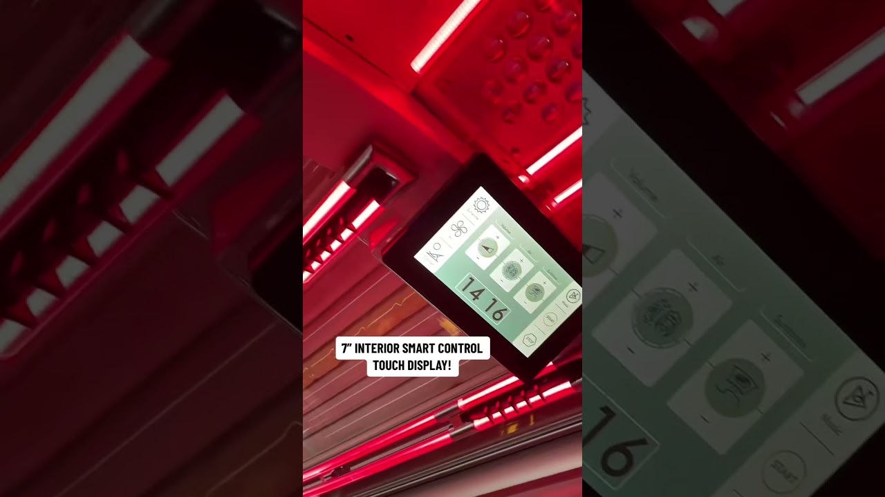 Brand new sunbed vibes for the perfect tan! #tanxpress #k9s #K9sunbed #tanningbed