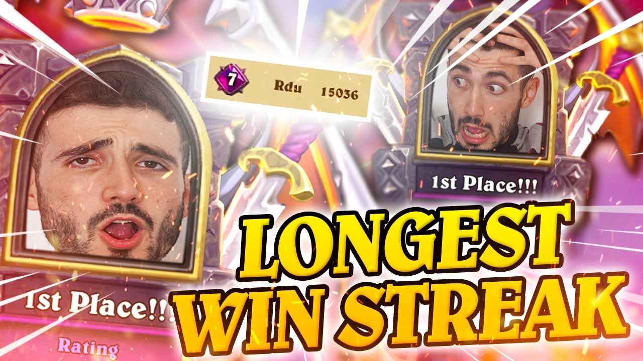 CRAZY WIN STREAK TOP 10 EUROPE | Rdu Hearthstone Battlegrounds