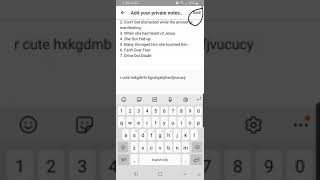 Saved Sermon notes in the You Version app