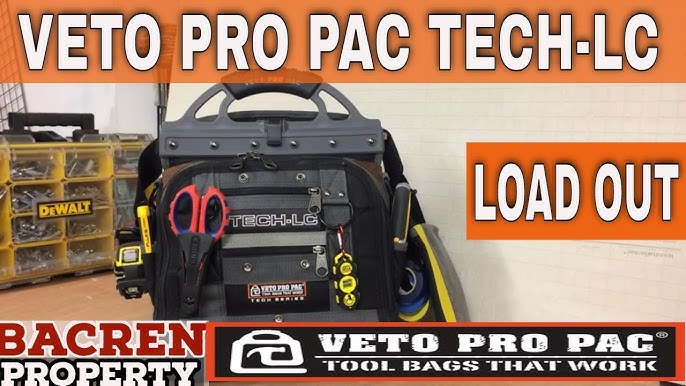 Veto Tech LC Tech Large Tool Bag , Black