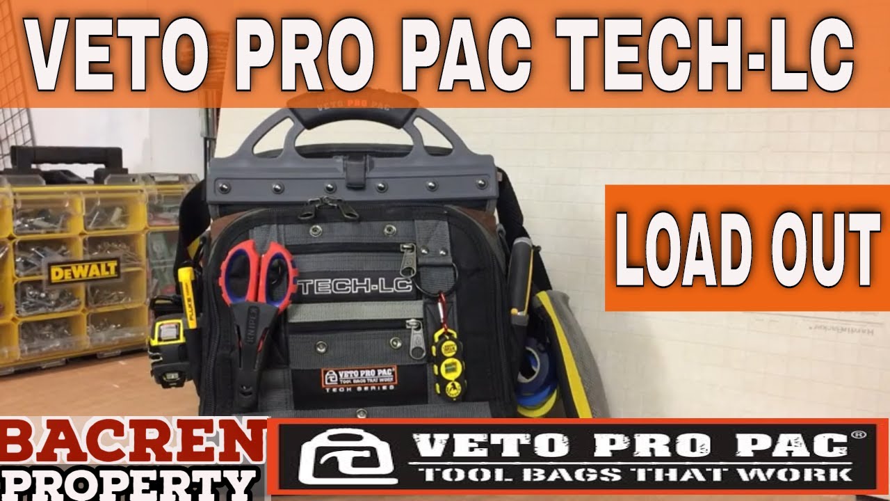 Veto Pro Pac Tech LC Tool Bag  Electrical Hand Tool Load Out
