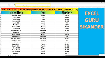How do I extract numbers from mixed alphanumeric Text strings in Excel?
