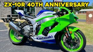 NEW!!! 2024 Kawasaki Ninja® ZX10R 40th Anniversary Edition