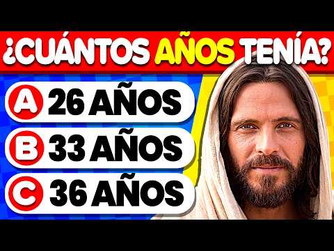 How Much Do You Know About JESUS? ✝️ The Bible Quiz That 90% FAIL 😱 | Play Quiz Trivia