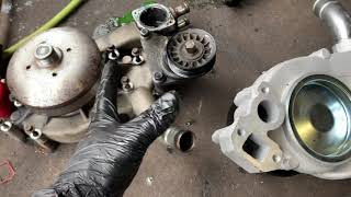 02 Escalade 6.0 how to replace the water pump Cadillac Escalade 6 0l Water Pump Replacement
