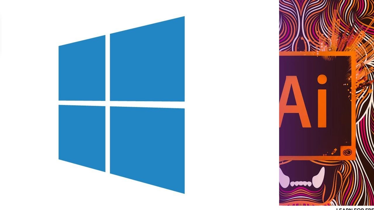 how-to-make-windows-10-logo-in-illustrator-bangla-youtube