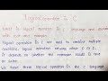 Logical operators in C Language || What is Logical operators and Explain with Example in Hindi...