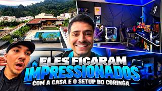 THEY WERE BLOWN AWAY BY LOUD CORINGA'S HOUSE AND SETUP - LOUD CORINGA