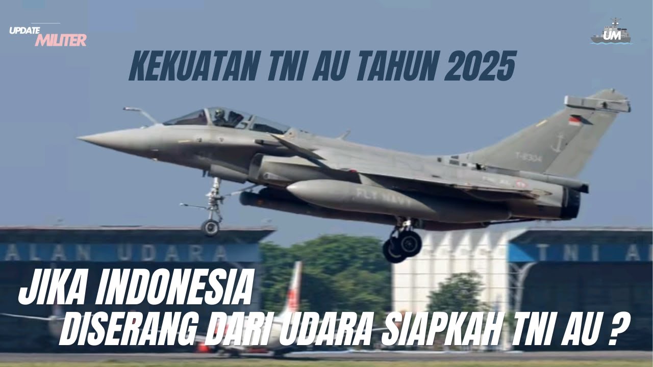 TNI AU 2025: Seberapa Kuat Hadapi Serangan Udara dan Ancaman Geopolitik Kawasan?