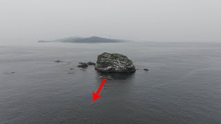 激流の走る無人岩礁群へ上陸。海藻だらけの磯は化け物の巣になっていた・・・。【日本一周九州編】