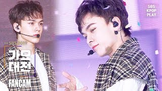 [2019 가요대전] 세븐틴 버논 'Home   Snap Shoot' (SEVENTEEN Vernon FANCAM)│@2019 SBS Music Awards