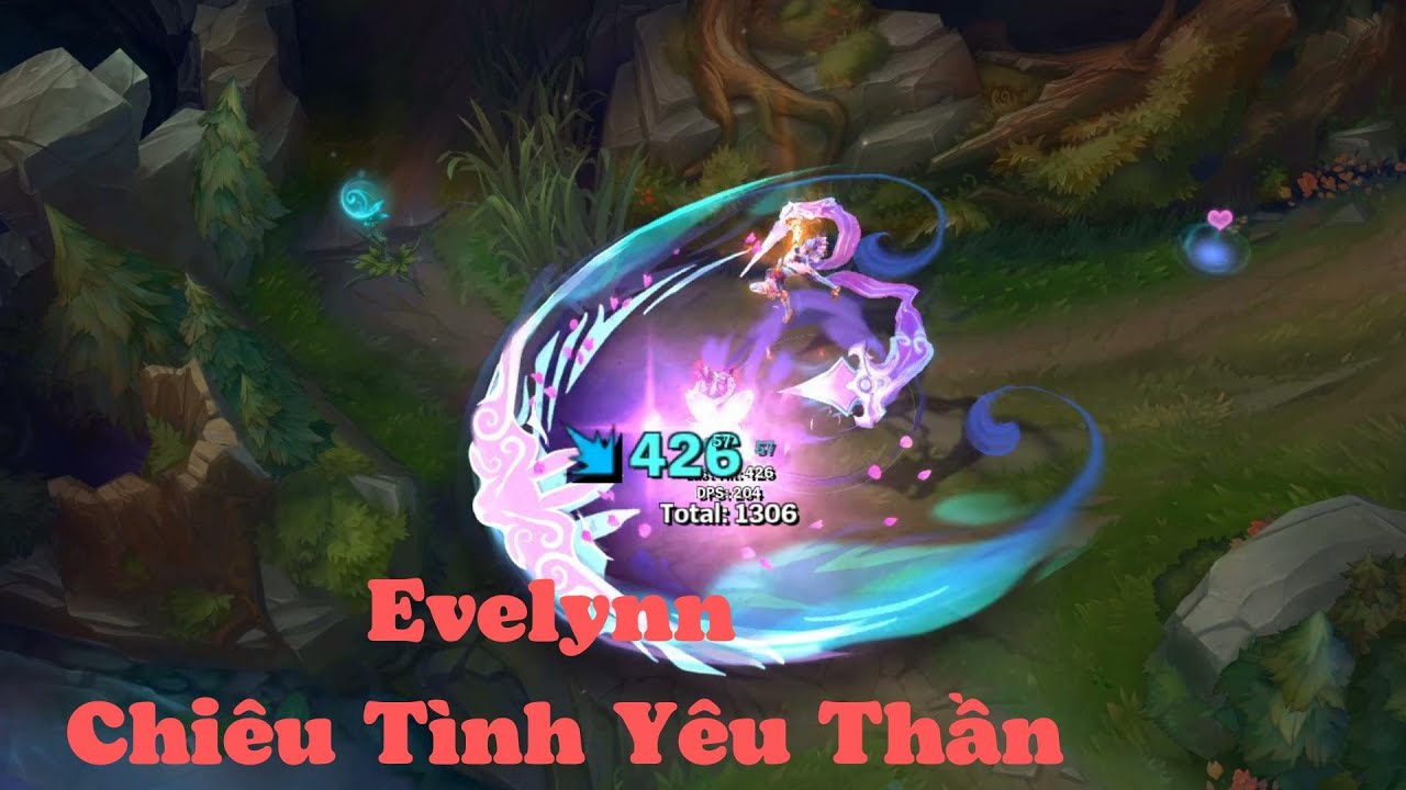 Trang Phục Evelynn Chiêu Tình Yêu Thần ( Spirit Blossom Evelynn ) – Evelynn Hoa Linh Lục Địa