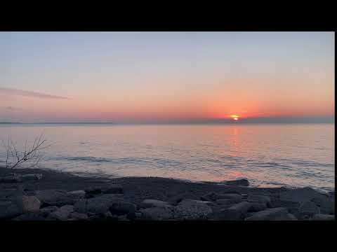 Toronto Humber Park Bay West Sunrise 4k 66666x Time-lapse