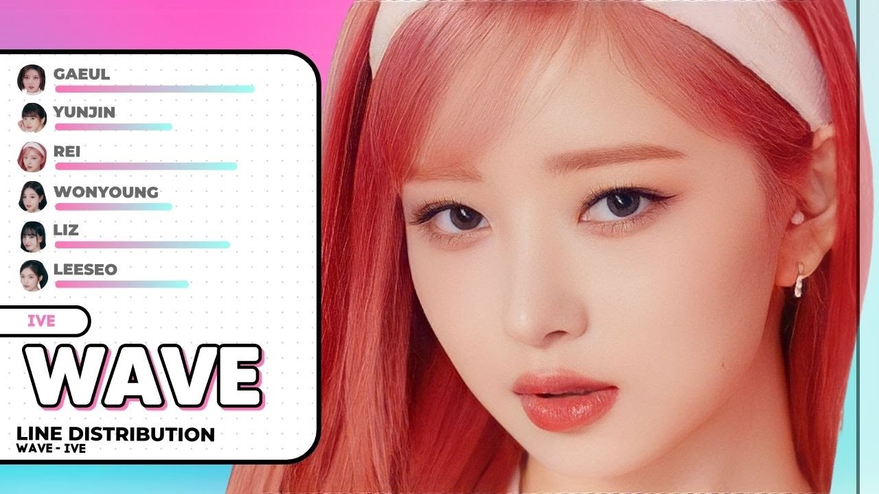 IVE WAVE『 Line Distribution 』 YouTube