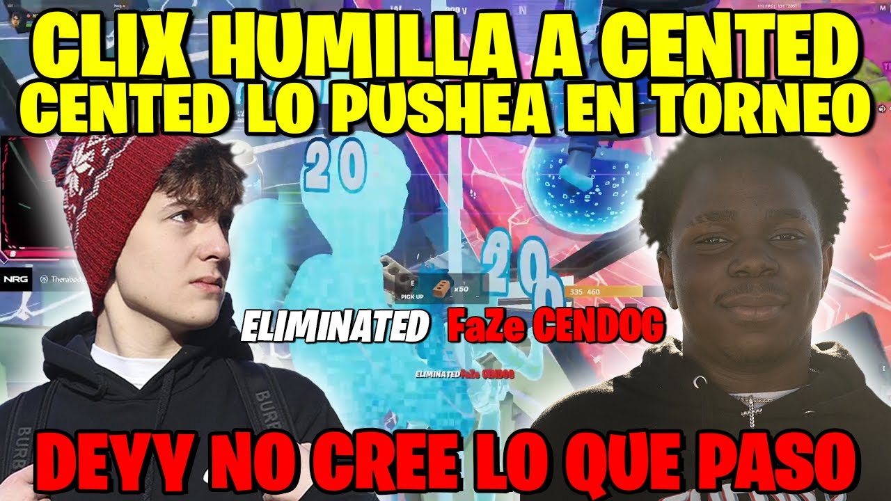 NRG CLIX HUMILLA A FAZE CENTED EN TORNEO POR 100K DOLARES