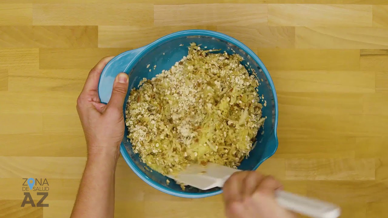 Apple Pecan Bars - Spanish