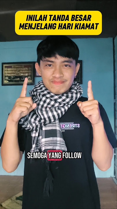 Inilah Tanda Besar Menjelang Hari Kiamat