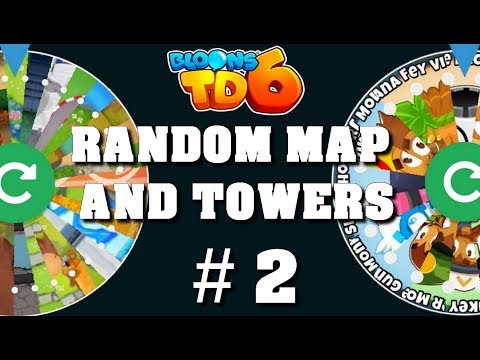 BTD6 | RANDOM MAP AND TOWERS | #2 - YouTube