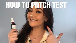 How To Patch Test | JazminAlexandra