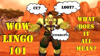 WoW Lingo 101 - What Does It All MEAN?