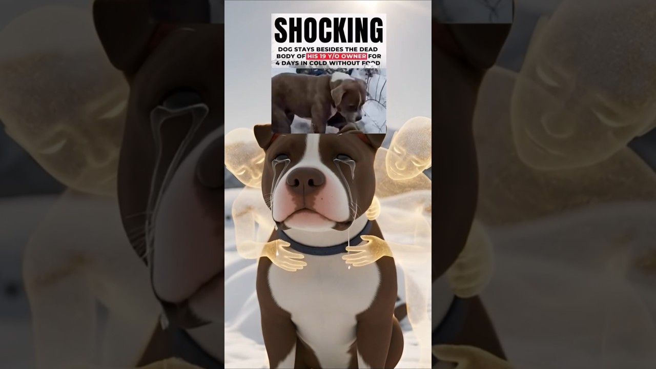 “He Died… But His Dog Never Left 💔🐶 Him ” 