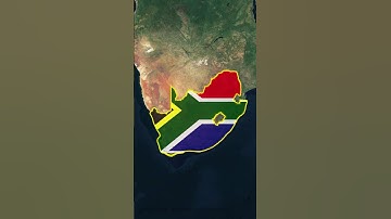 SOUTH AFRICA MAP ANIMATION WITH CAPITAL IN AFTER EFFECTS #shorts
