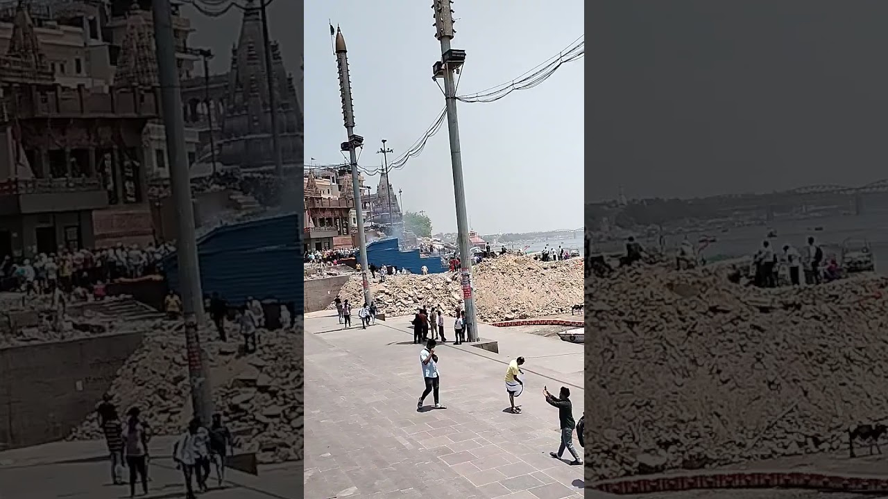 Varanasi ganga corridor 🙏 
