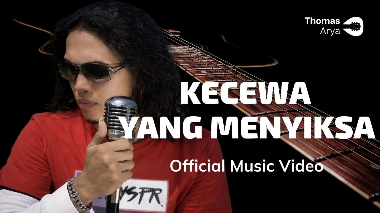 Thomas Arya - Kecewa Yang Menyiksa - Lirik | Slow Rock Terbaru