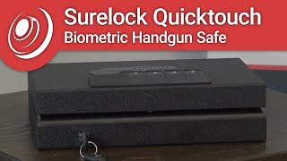 Surelock QTV100DB Quicktouch Biometric Handgun Safe Review