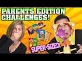 PARENTS EDITION CHALLENGES!!! 1 Hour Mega Compilation! [SUPER SIZE ME WEEK]