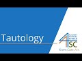 Understanding Tautology