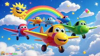 ABC Airplane Song ✈️ | Learn Alphabet A-Z | ABC Song for Kids | Toddler Learning Songs | Rhymes