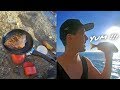 California  spear and cook on the beach  ep 1  tasty fish to eat