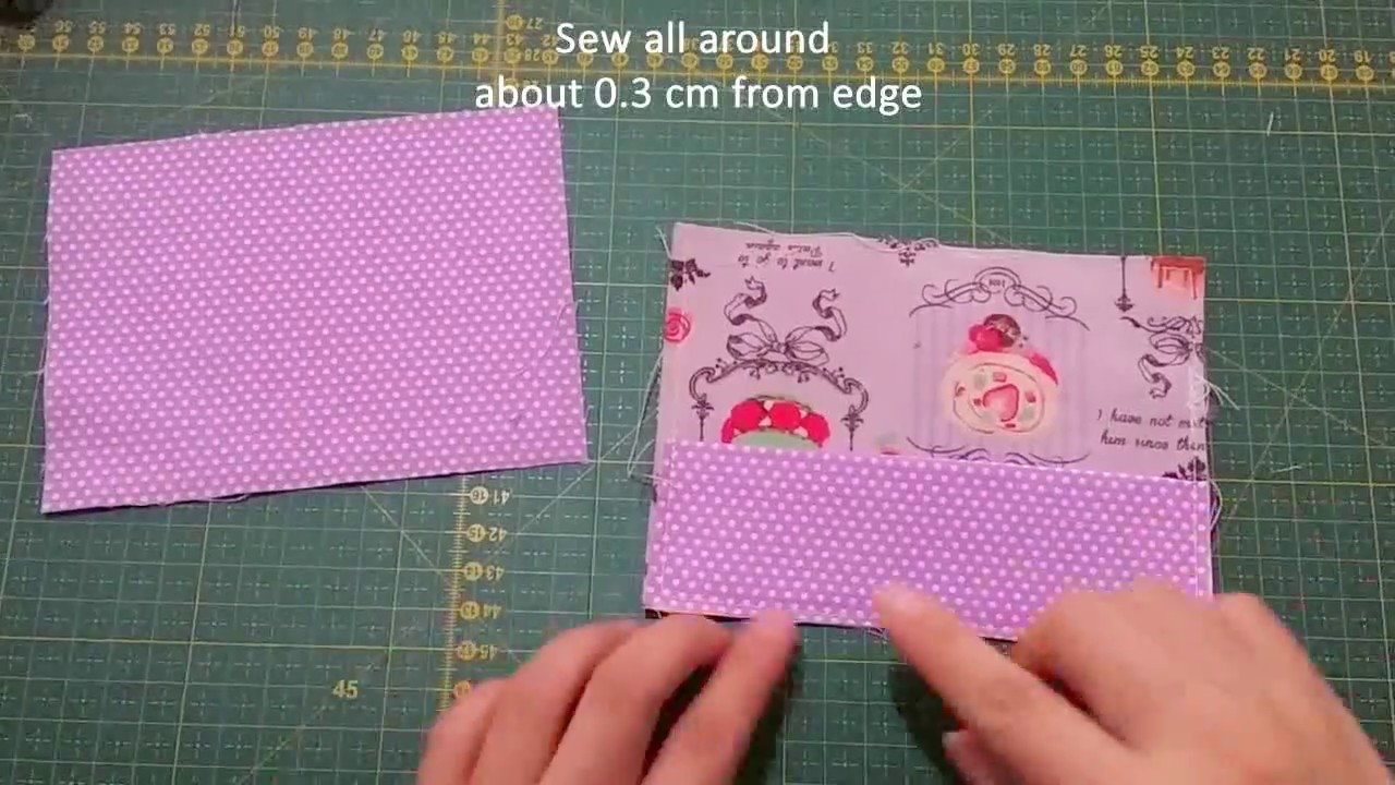 youtube tutorial sewing tissue Simple pouch YouTube  travel  sewing Tutorial youtube tutorial sewing tissue Simple pouch YouTube  travel  sewing Tutorial