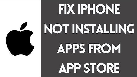 How To FIX iPhone Not Installing Apps from App Store (2022) | iPhone Tutorial