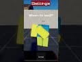 Weird glitched noob in Chaos playground