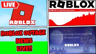 🔴 ROBLOX OUTAGE!! ALL SERVERS DOWN!! UPDATING NEWS LIVE!! 🔴